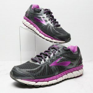 Brooks Ariel 16 Running Shoes Women 6.5 Wide D Black Purple 1202191D059 Sneaker